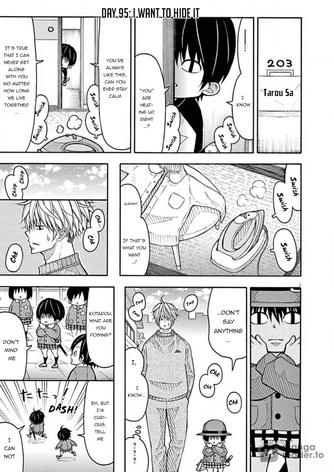 Kotaro Lives Alone, Chapter 95 image 001